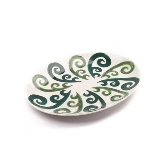 Peacock Serving Platter