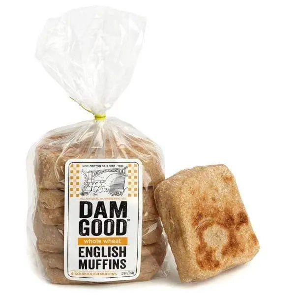 Whole Wheat Sourdough English Muffins, Vegan