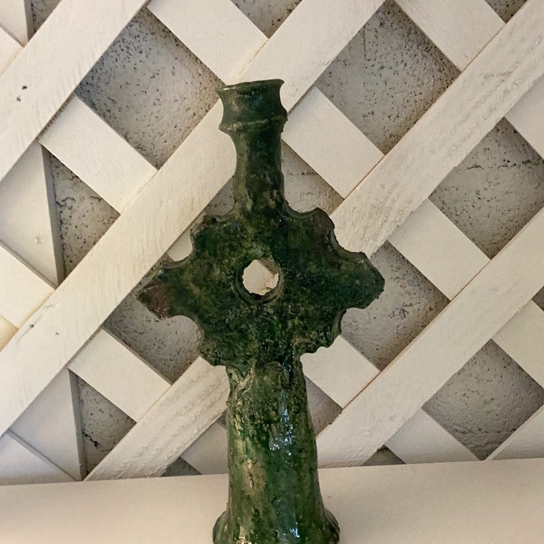 Small Diamond Moroccan Candle Holder