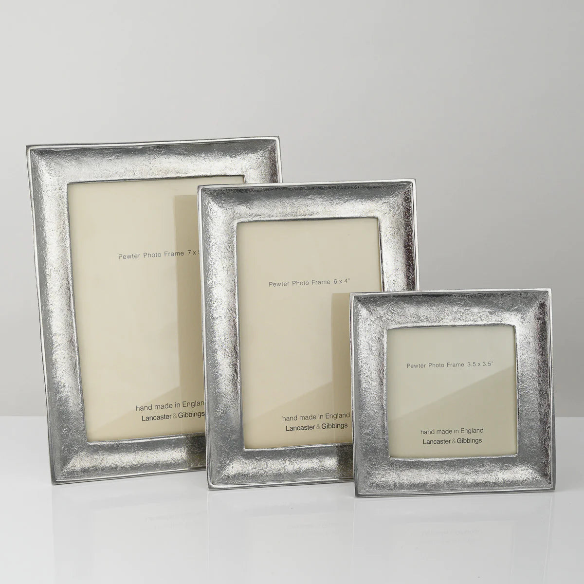 Kingston Pewter Frame, 3.5" x 3.5"