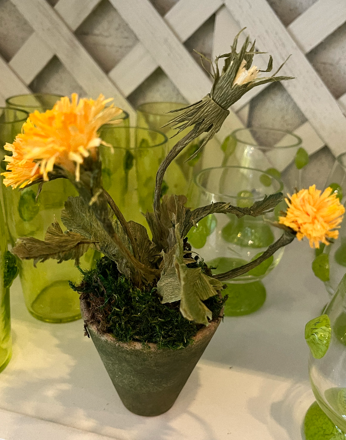 Paper Flower Dandelion