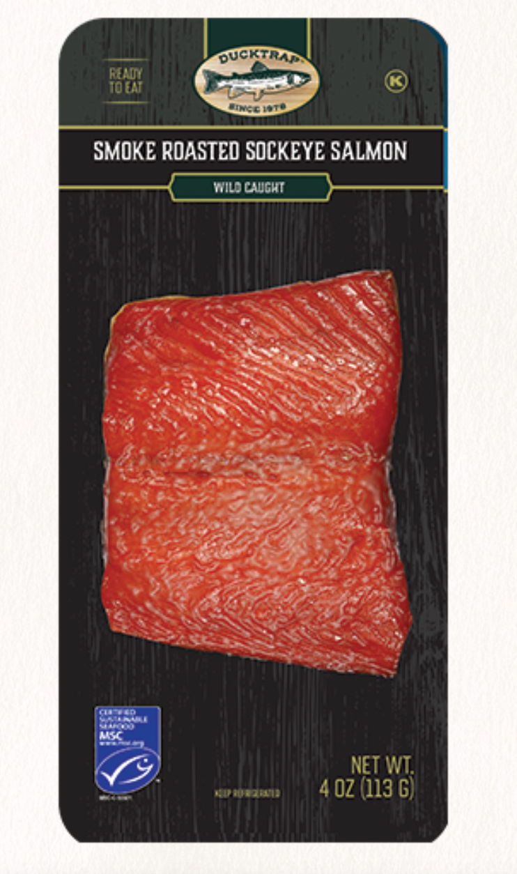 Sockeye Salmon, Roasted (hot smoked)