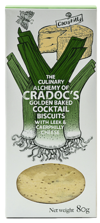 Leek And Caerphilly Cheese Cracker