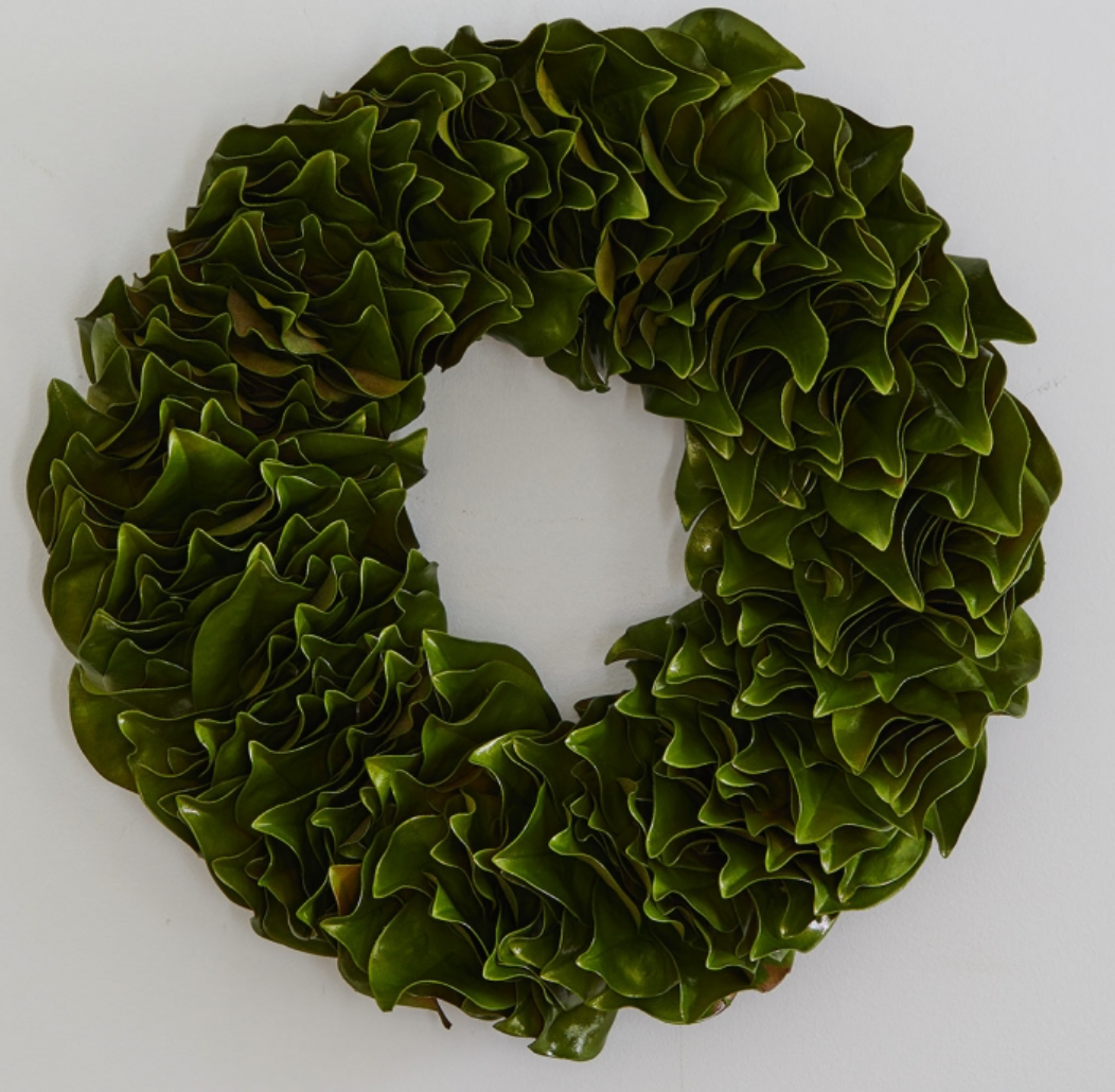 Granny Smith Lacquer Wreath 18”