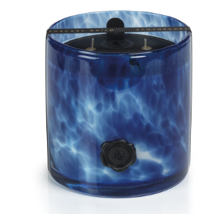 3 Wick Sea Salt Coastal Mist Candle, AG Opal Glass