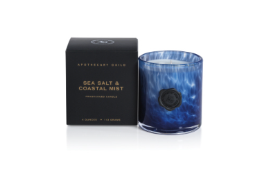 Small Box Sea Salt Candle, AG Glass Candle