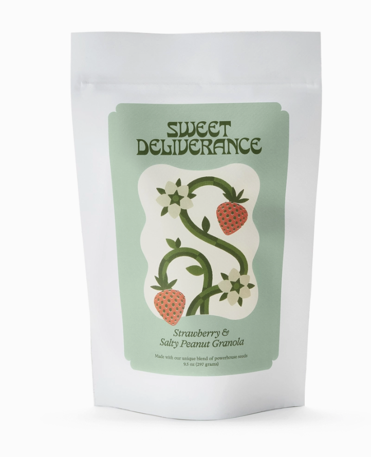 Strawberry & Salty Peanut Granola