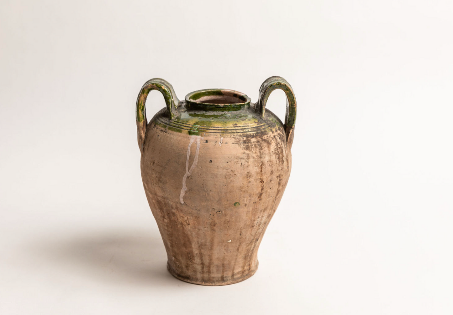 Italian Green Glazed Vase
