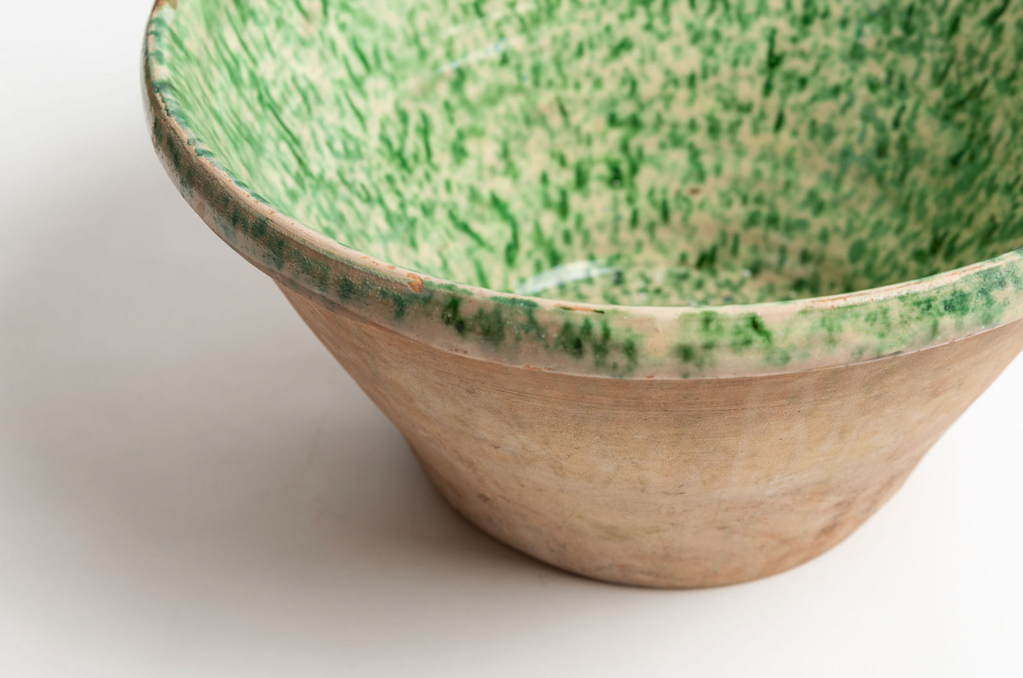 Italian Green Splatter Passata Bowl, Large