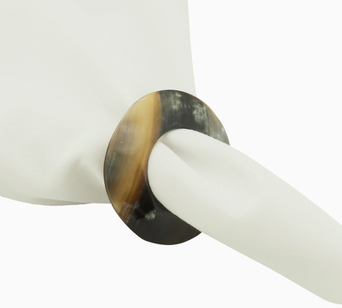 Round Horn Napkin Ring
