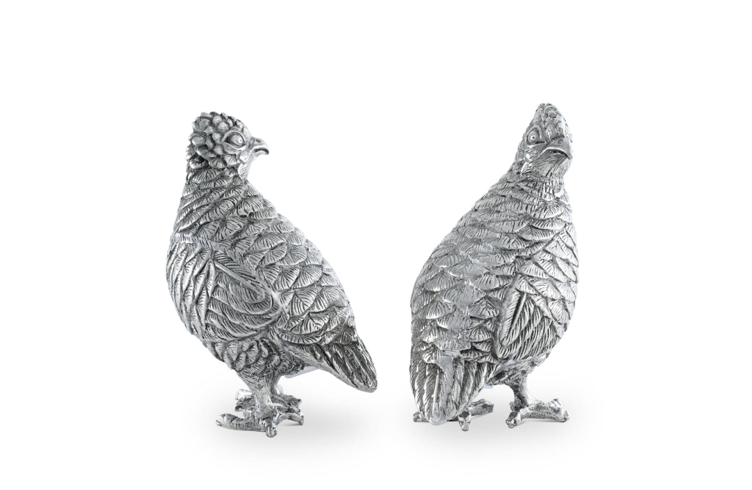 Standing Quails Salt & Pepper Set