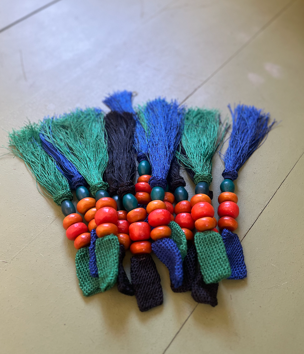 Tassel Candle Lighter Holder