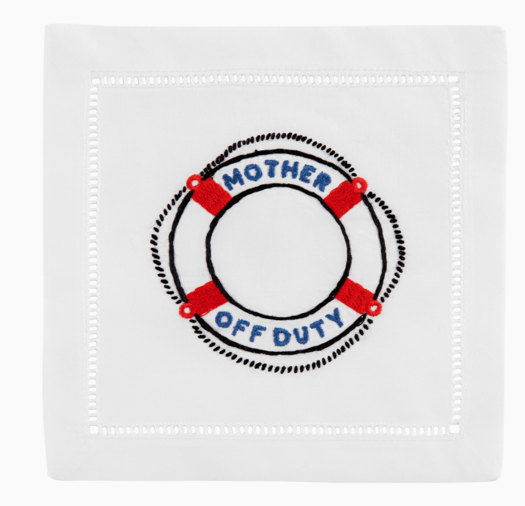 Mother Off Duty Cocktail Napkin