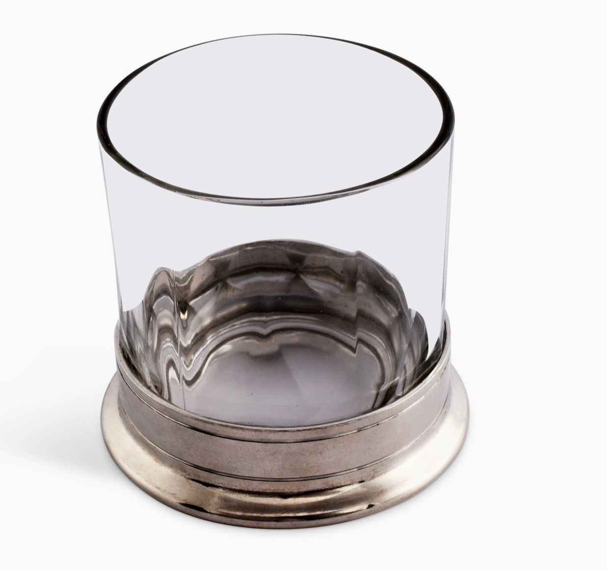 Double Old-Fashioned - Hatched Glass