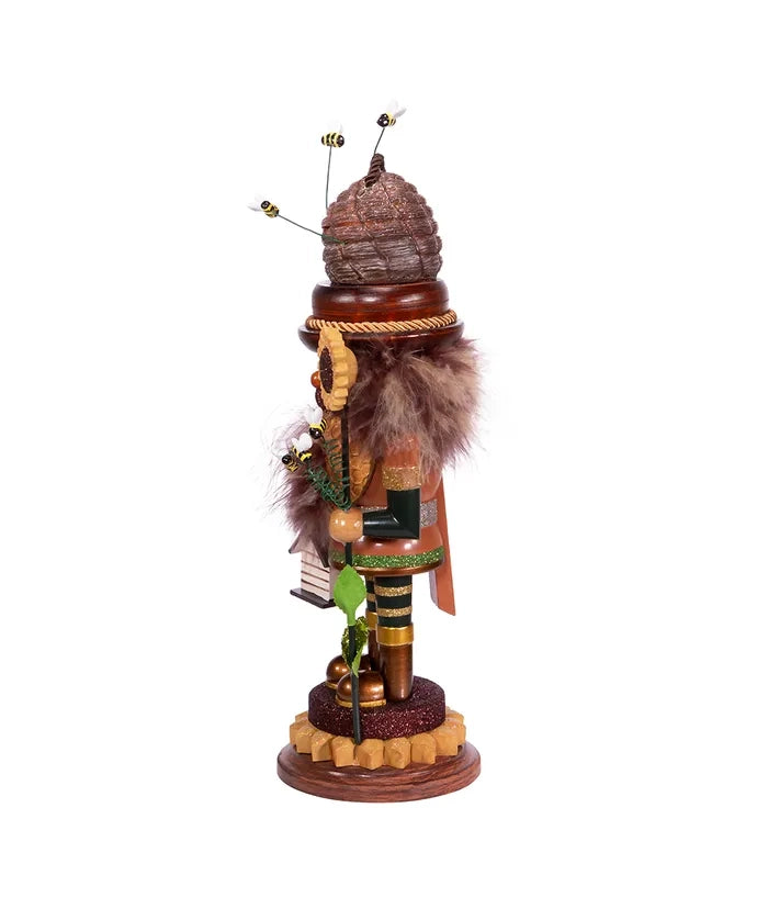 15" Hollywood Bee Keeper Nutcracker