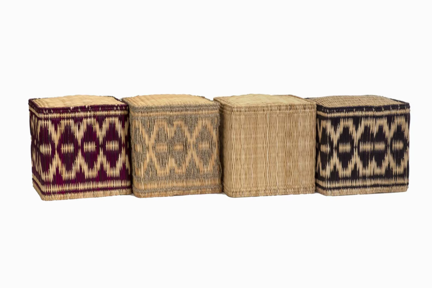 Woven Moroccan Stools