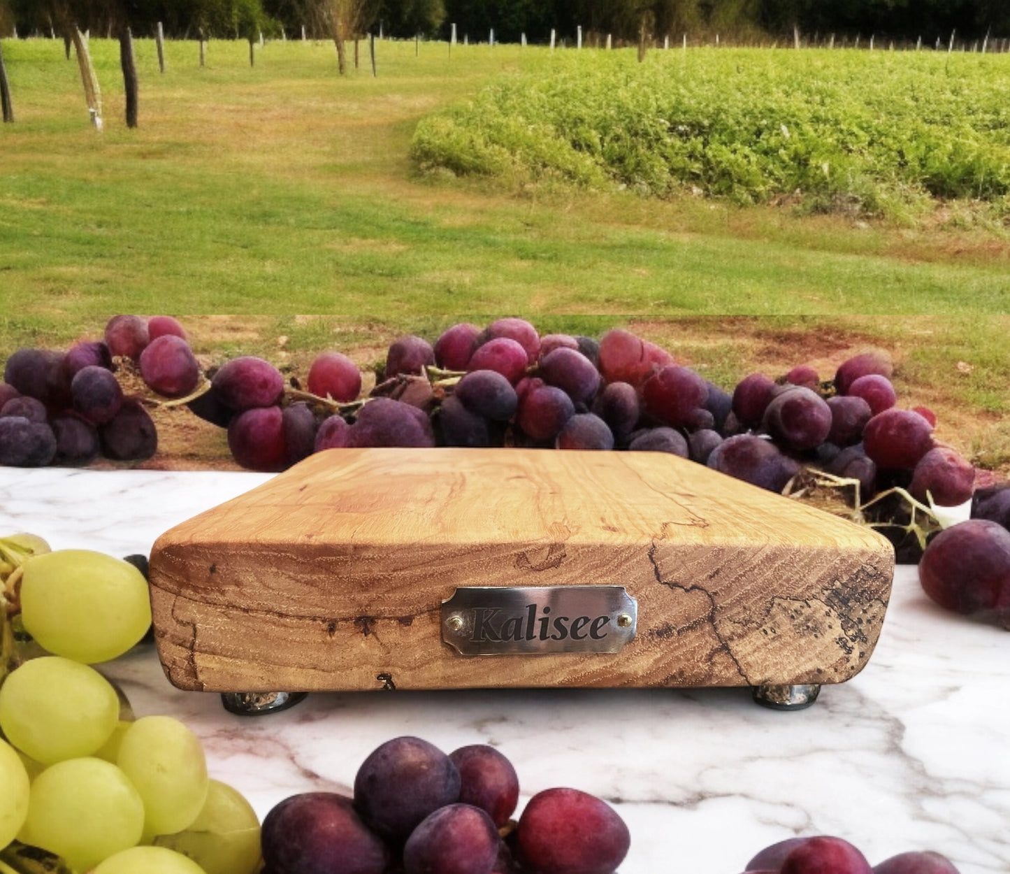 Mini Wood Cheese Stand