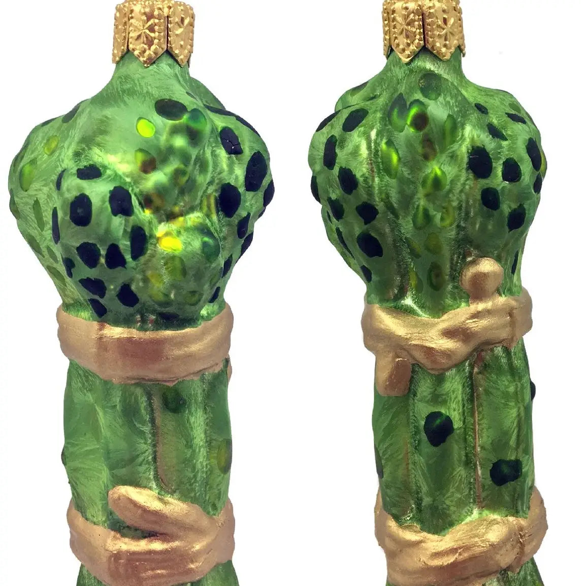 Asparagus Bunch Glass Ornament