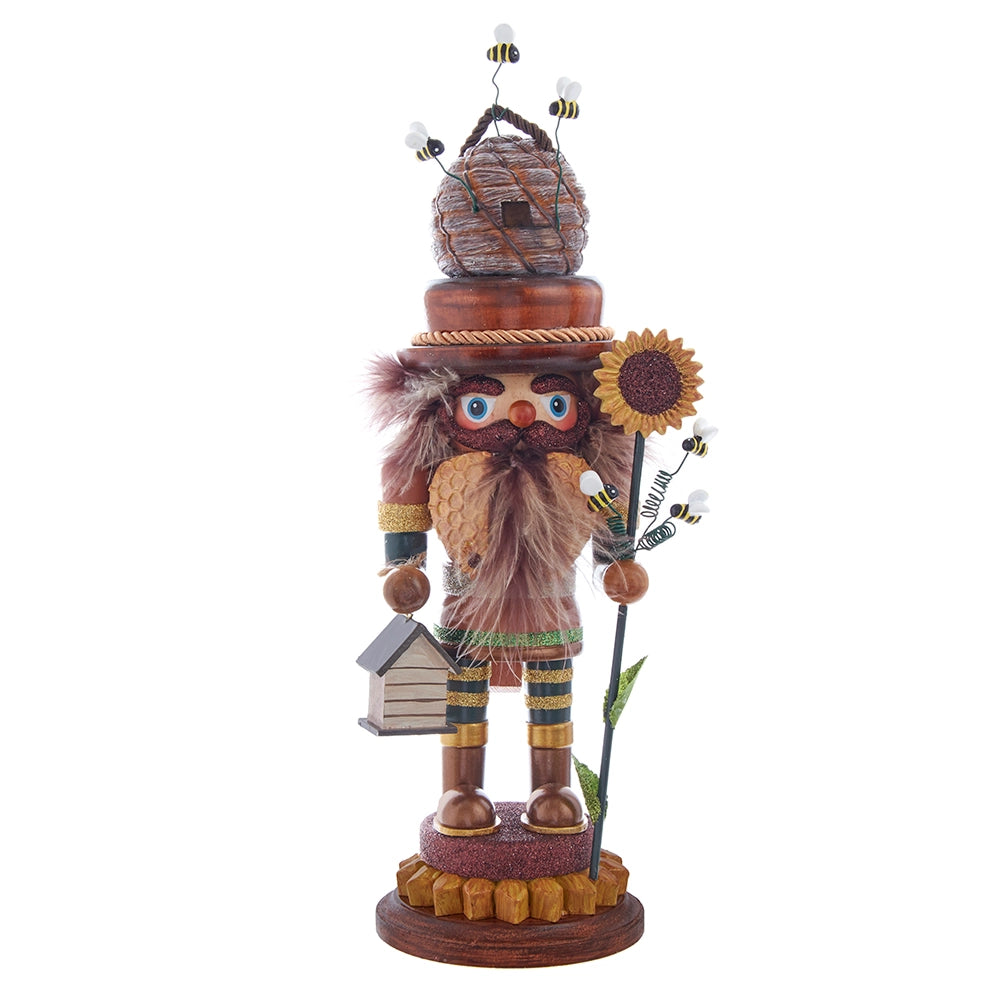 15" Hollywood Bee Keeper Nutcracker