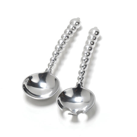 Aluminum Beaded Server Set
