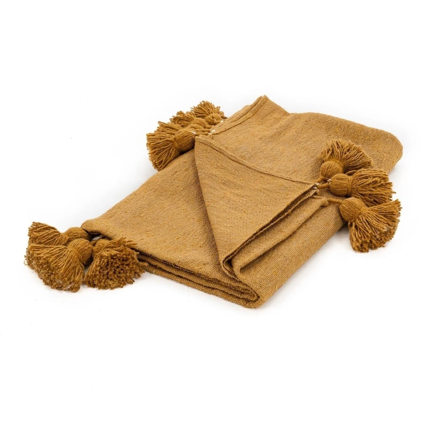 Moroccan Pom Pom Blankets
