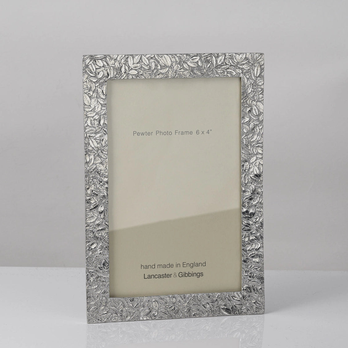Hedgerow Hand Cast Pewter Photo Frame 4x6