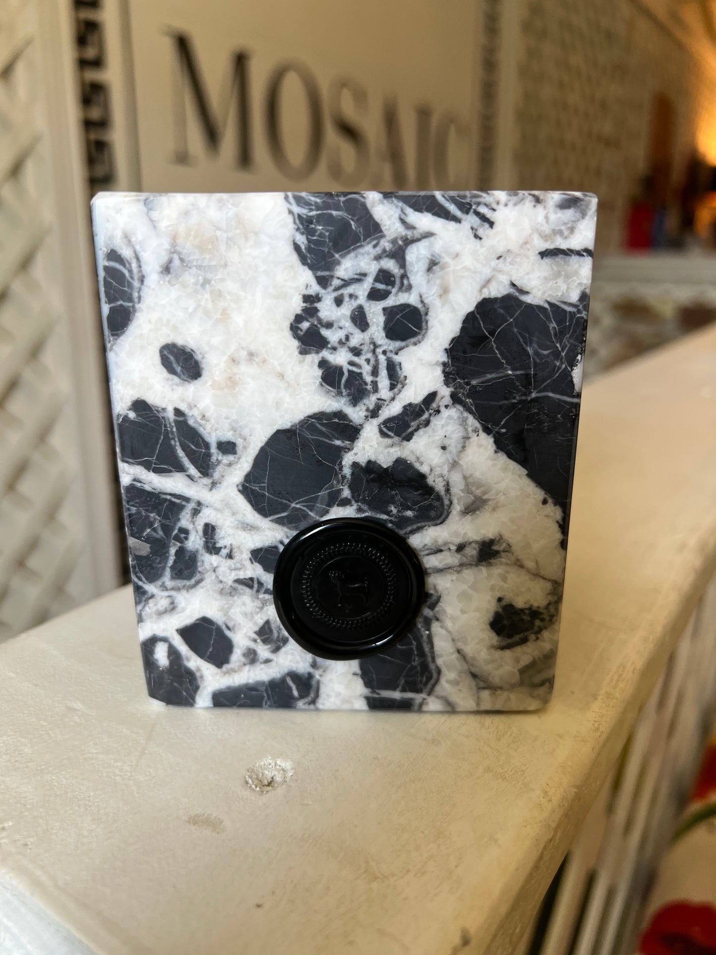 Marble Mosaic Candle
