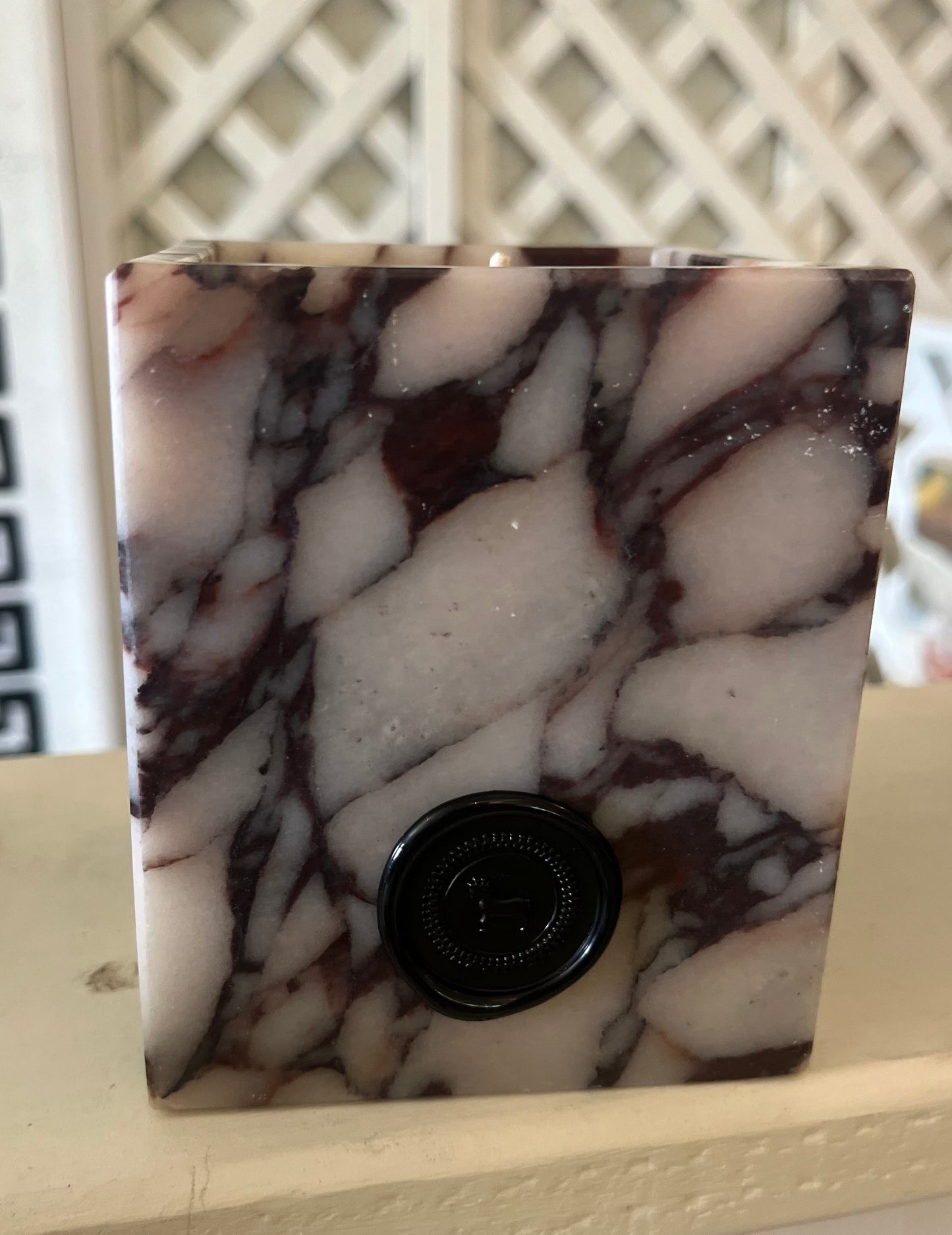 Marble Mosaic Candle