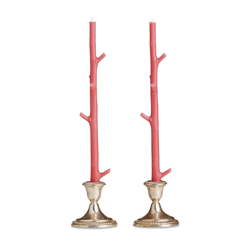 Maple Stick Candles, Pair