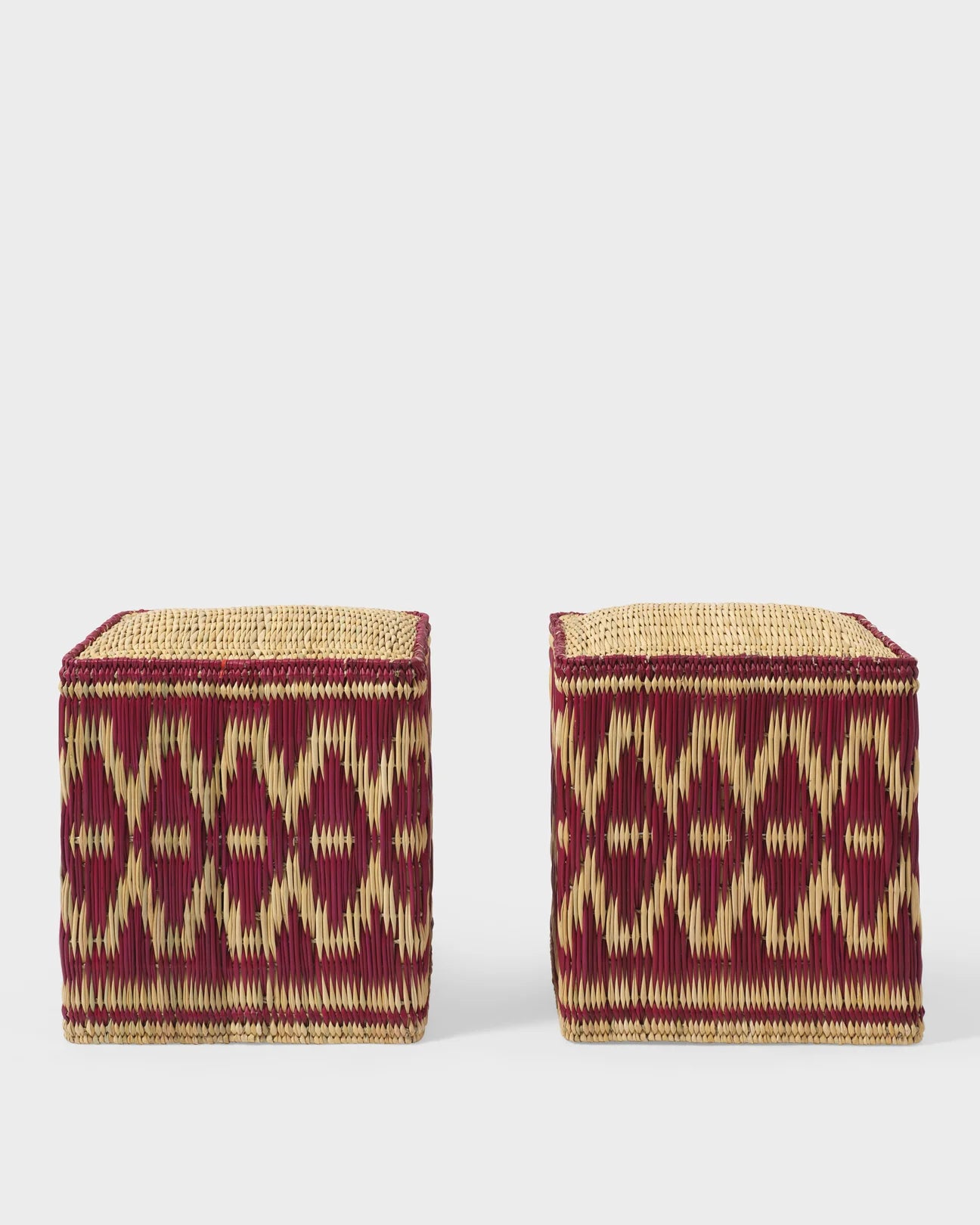 Woven Moroccan Stools