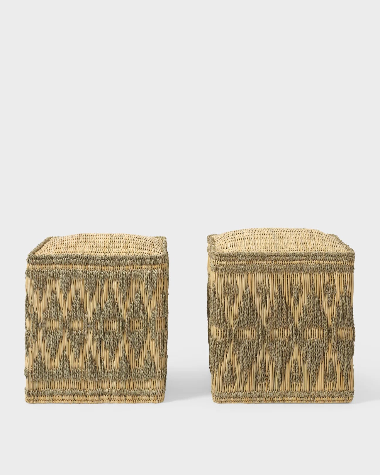 Woven Moroccan Stools