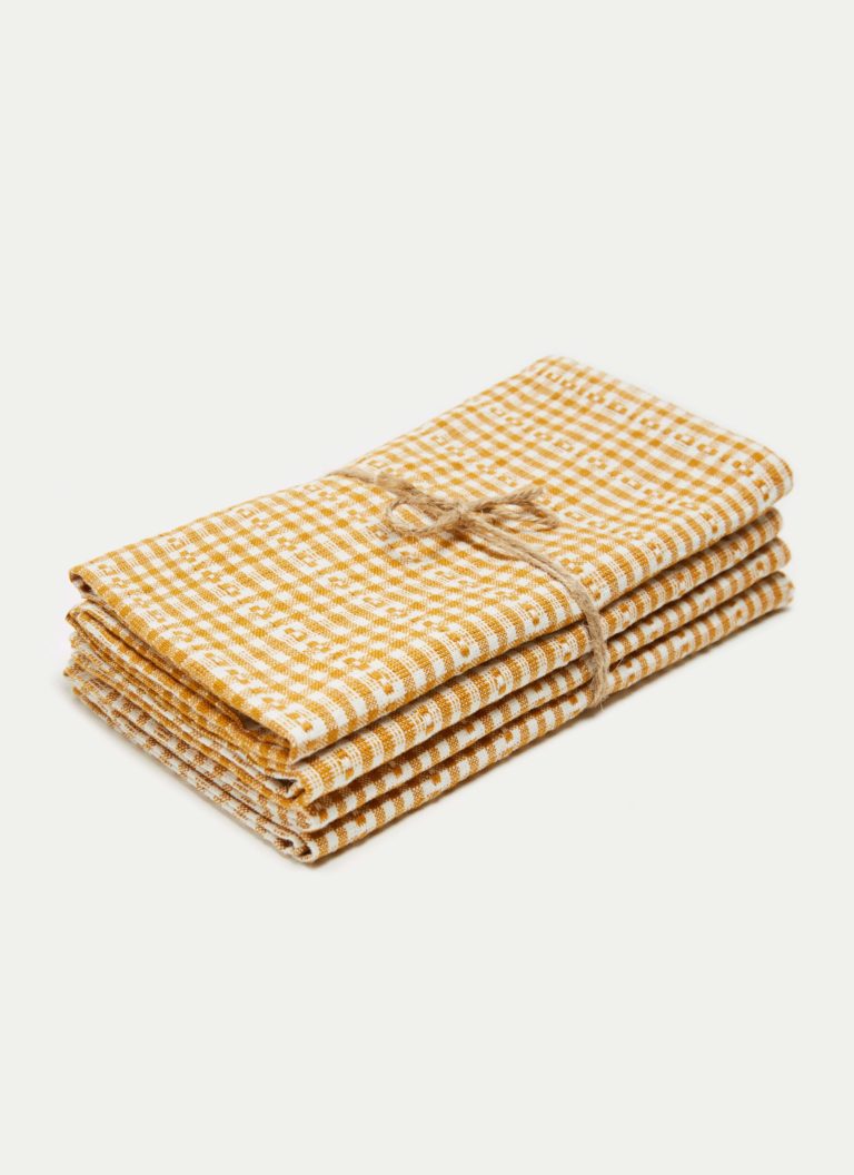 Soho Goldenrod Napkins, Set Of 4