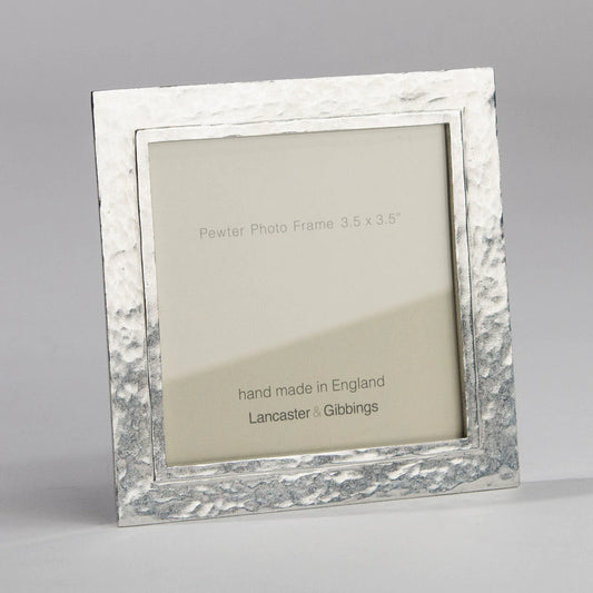 Thurlestone Hand Cast Pewter Photo Frame 3.5 x 3.5