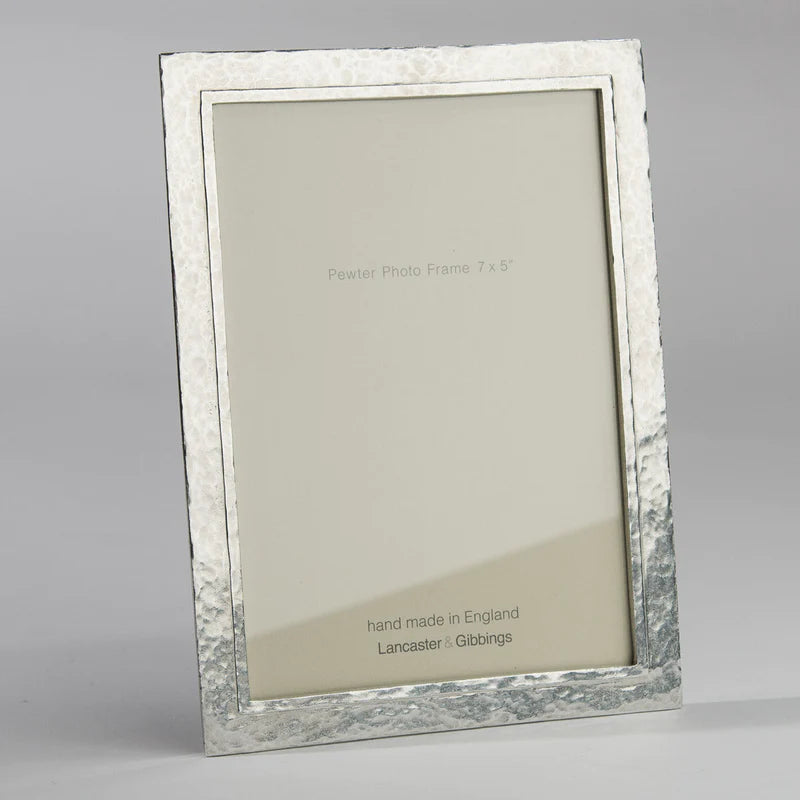 Thurlestone Hand Cast Pewter Photo Frame 5x7