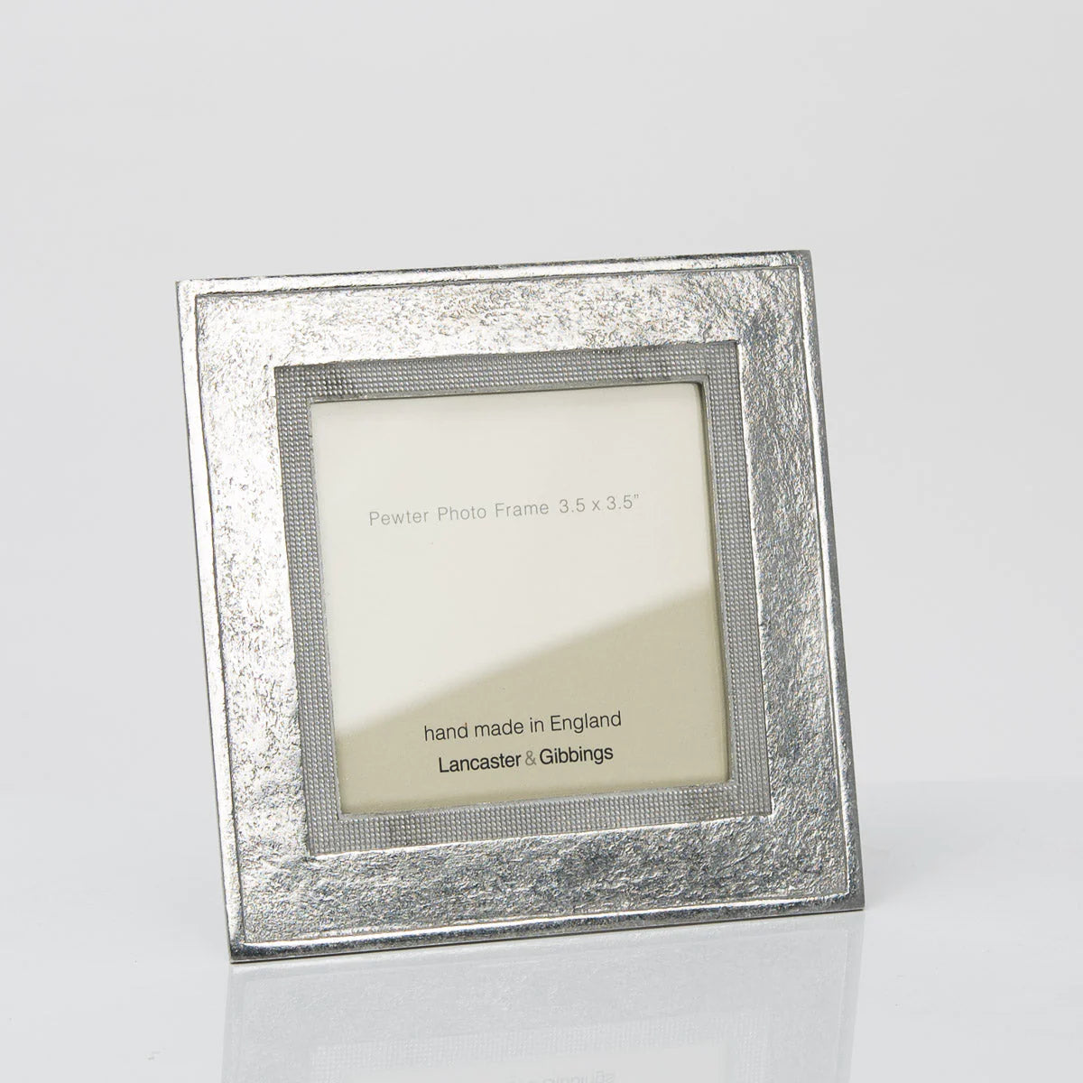 Bantham Square Pewter Photo Frame, 3.5" x3.5"