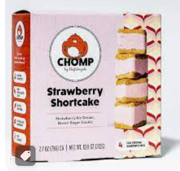 Nightengale Ice Cream Chomps - Strawberry Shortcake