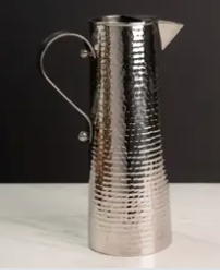 Stainless Steel Hammered Pitcher