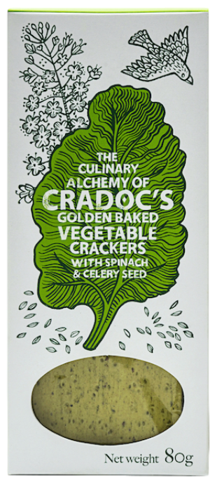 Spinach And Celery Seed Cracker