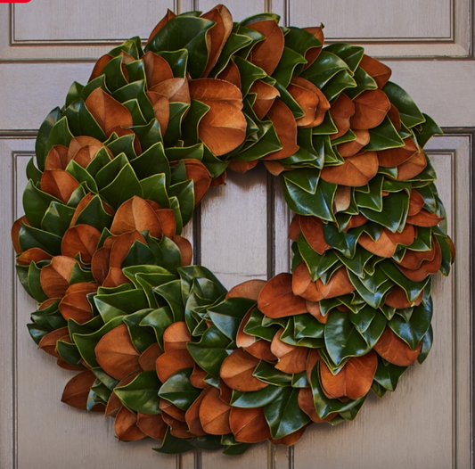 Original Magnolia Wreath 28”