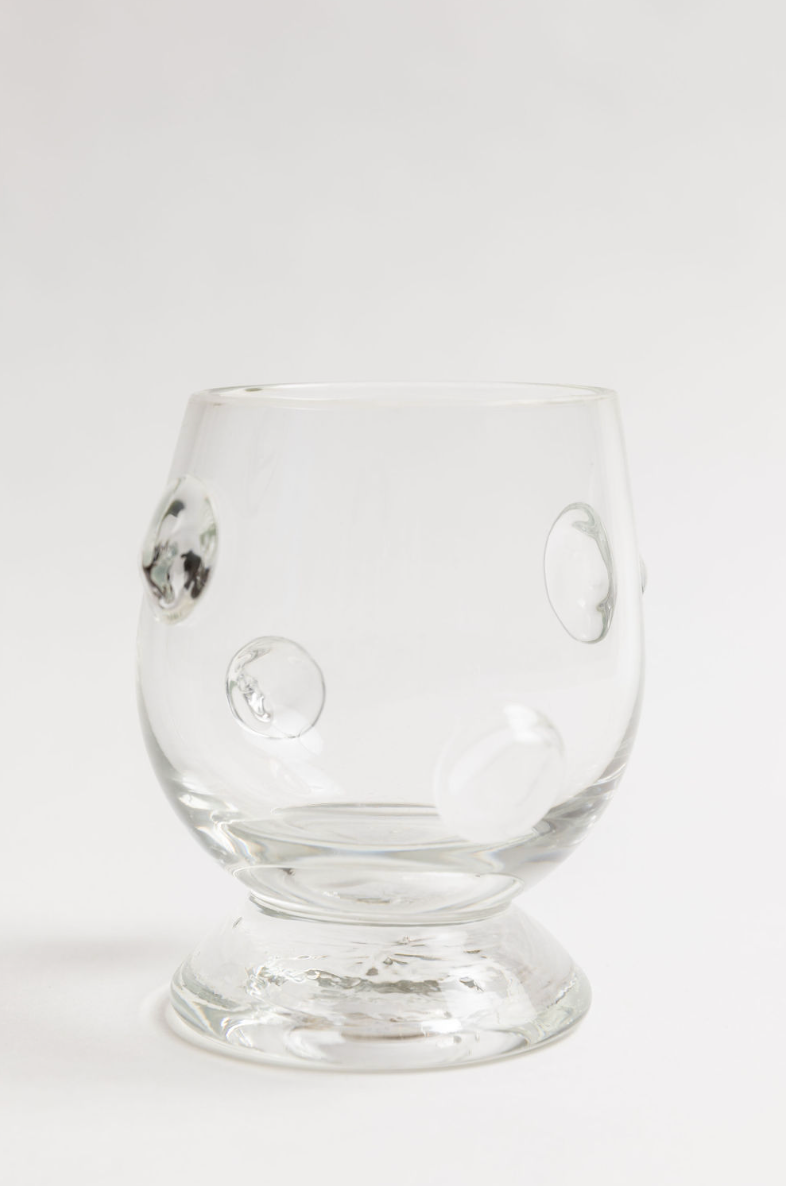 Goblet, Clear Prunts