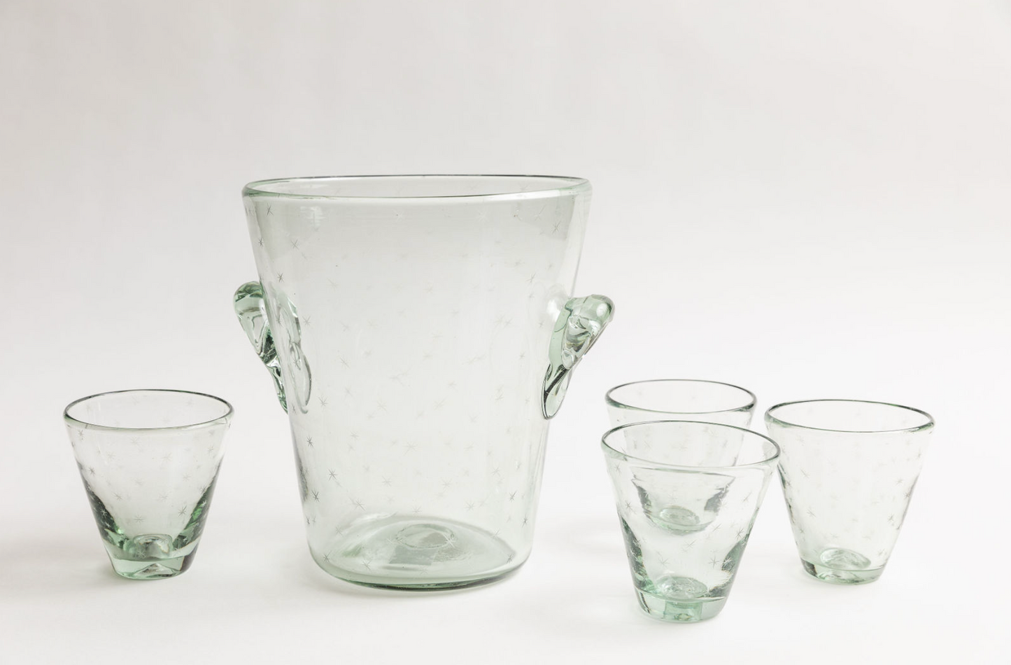 Etched Star Champagne Bucket