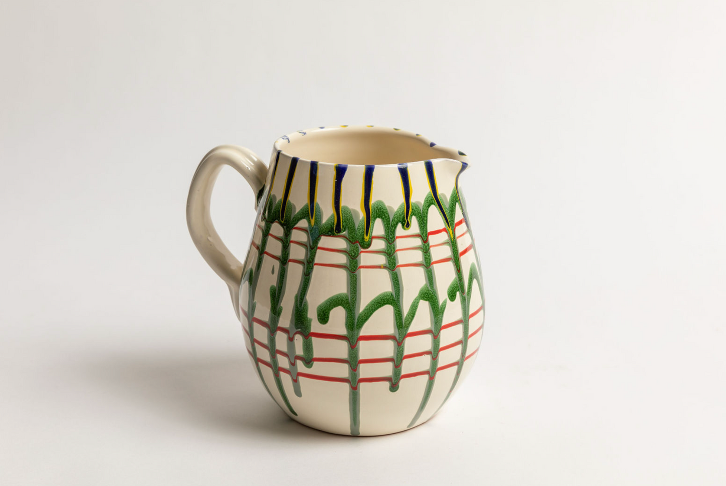 Painted Round Pitcher, 2LT