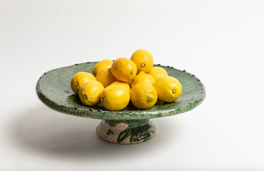Large Footed Moroccan Bowl