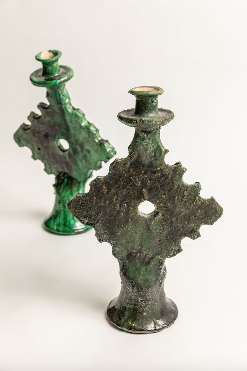 Diamond Moroccan Candle Holder