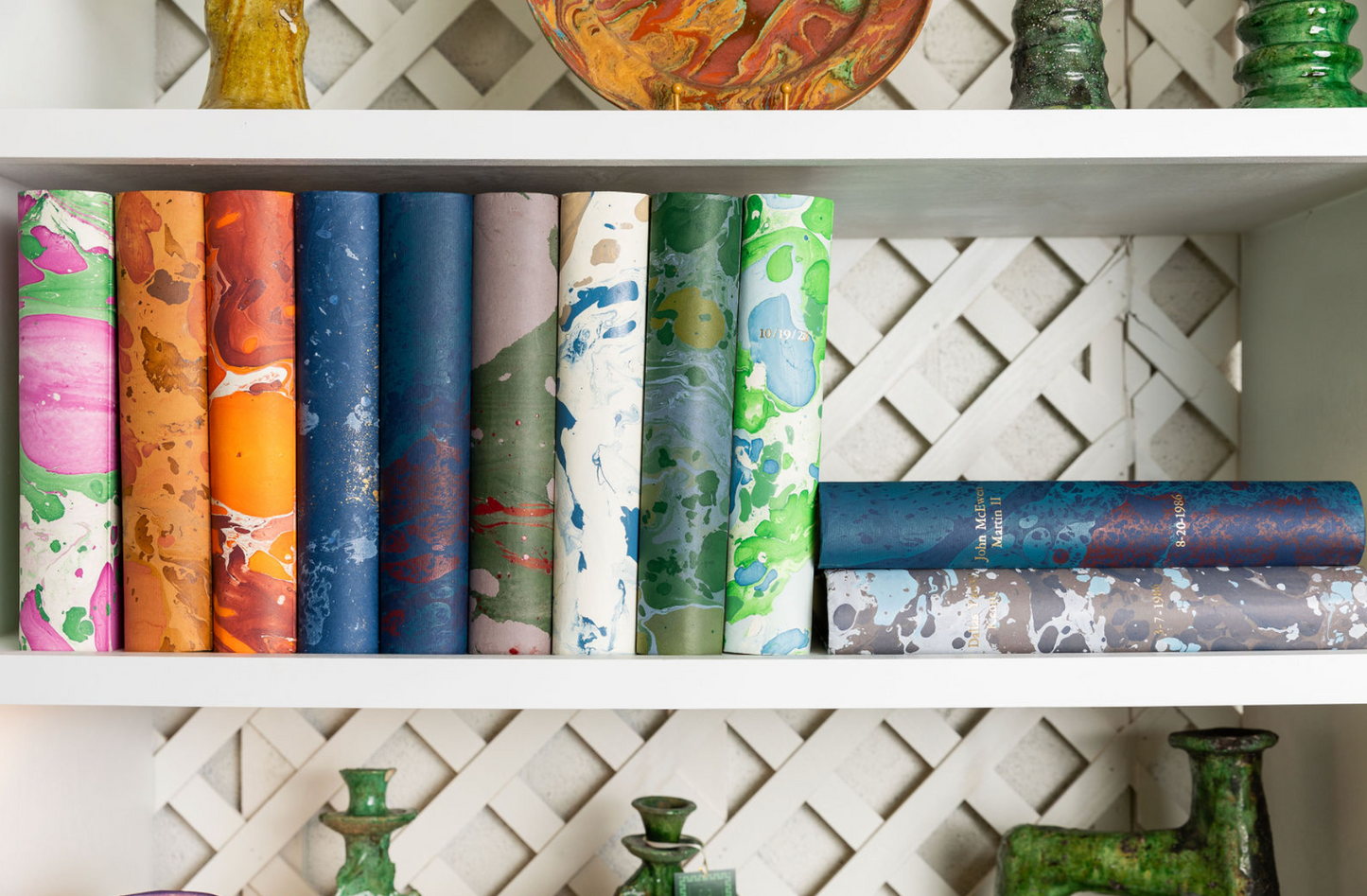Marbled Photo Album Joe