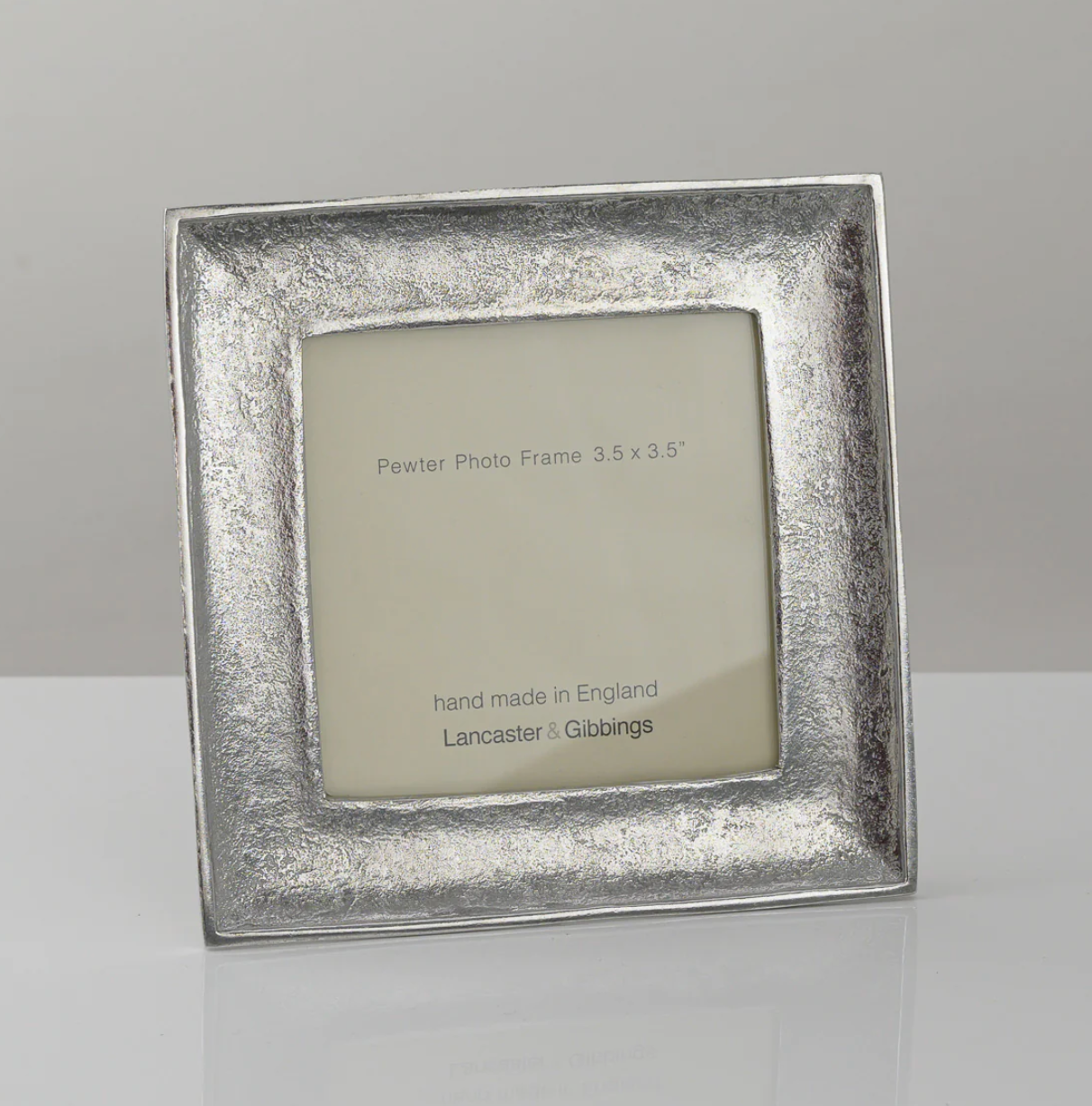 Kingston Pewter Frame, 3.5" x 3.5"