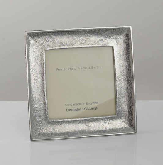 Kingston Pewter Frame, 3.5" x 3.5"