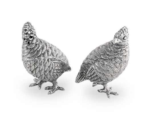 Standing Quails Salt & Pepper Set