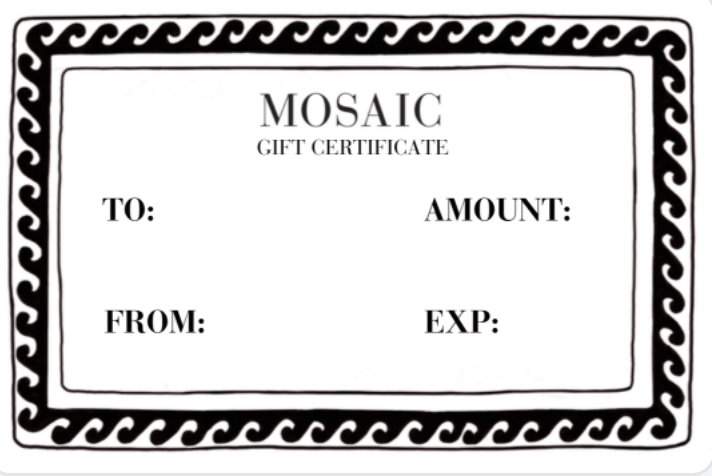 Mosaic Home & Market Gift Card