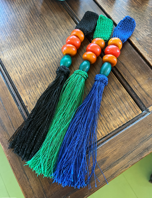 Tassel Candle Lighter Holder